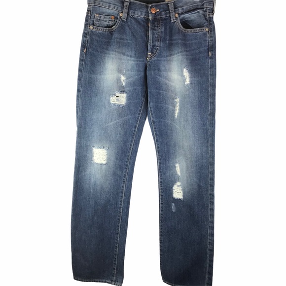 H&M Boyfriend jeans sz 27 - Picture 2 of 9